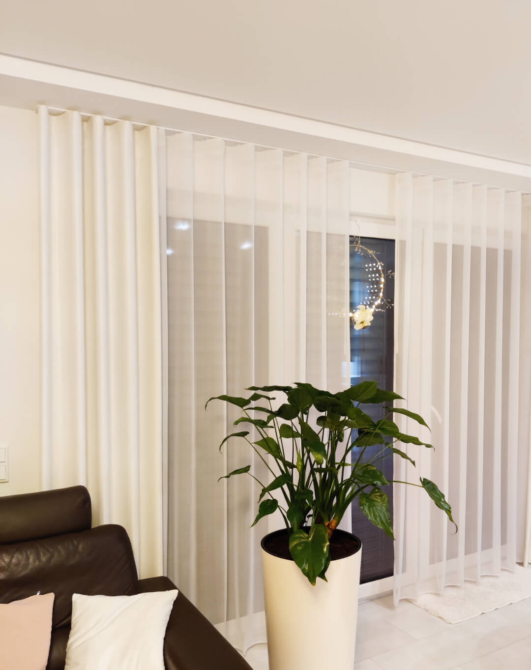 M-Gardinendesign Paderborn, Wohnzimmer Gardinen